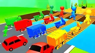 Shape shifting 🏃&zwj;♂️🚗🚲🚦All Levels Gameplay Walkthrough Android,ios Max Level UKL98