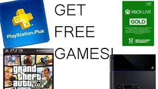 How to get FREE Xbox Live Gold, PS Plus, and Games! (Legit Way!)