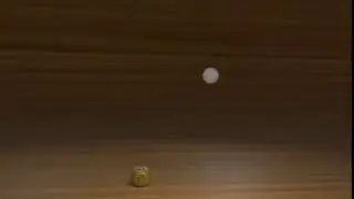 Bowling ball and ping pong
