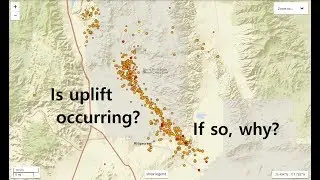 Yellowstone Earthquake Swarm - Possible Uplift near Ridgecrest and Coso Volcanic Field?