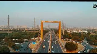 First Signature Bridge in Noida | Parthala Flyover | Noida - Greater Noida West Link #dronesafari