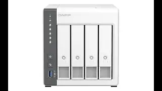 QNAP TS-433-4G 4 Bay NAS with Quad-core Processor, 4 GB DDR4 RAM and 2.5GbE + GbE LAN Network