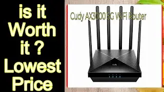 Cudy AX3000 5G WiFi Router Features - Important Information