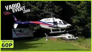 TWO XXL VARIO BELL 206 JETRANGER FLIGHT DEMO - VARIO EVENT 2019