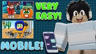 Best way To make Roblox Thumbnails On Mobile! Hindi