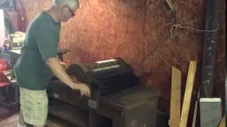 Vandercook Proof of Old Print Plate