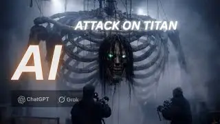 I made Attack on Titan Live BTS with just ChatGPT + Grok Workflow