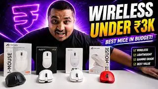 Unboxing 4 Wireless Gaming Mouse Under ₹3,000 🔥 | Full Series Coming