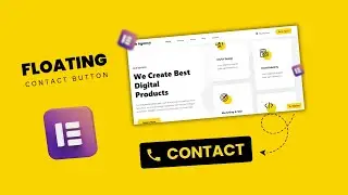 Create Floating Contact Button Using Elementor || Elementor Tips & Tricks || DCreato