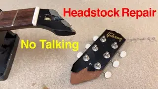 Gibson Melody Maker Headstock repair