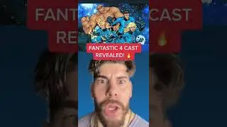 Fantastic 4 Cast REVEALED! 😂