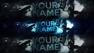 CS:GO Youtube Banner Template FREE Download !