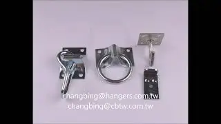 Screw Hook,Screw eye,Swing hook, Rope hook, U bolts manufacturer CB Taiwan