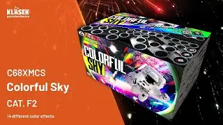 C68XMCS Colorful Sky | Klasek pyrotechnics