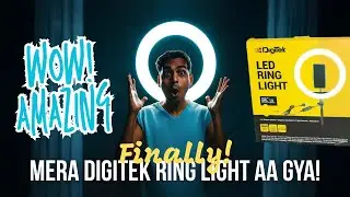 🤯 This Ring Light Is Insane! DIGITEK DRL-14C Unboxing! Tanishq Dew | Churhat
