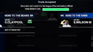 Madden 26 MyCareer YR11: Trading Chase Claypool