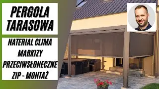 Pergola tarasowa Naterial Clima - montaż ścian Zr&oacute;b To Sam