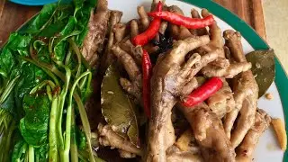 EXOTIC FOOD CHICKEN FEET /PAA NG MANOK /ADOBONG ADIDAS @GENHENkapares 