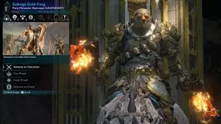 SHADOW OF WAR SURVIVAL 🔥Stakuga Gold-Fang🪓