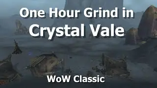 One Hour Grind in Crystal Vale--Elemental Earth--Gold Farming in WoW Classic