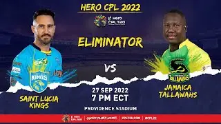 LIVE | St Lucia Kings vs Jamaica Tallawahs | CPL 2022