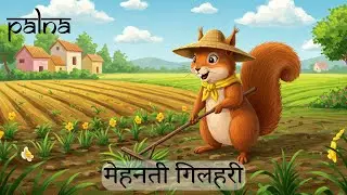 आलसी कौवा और मेहनती गिलहरी | Crow and Squirrel | हिंदी कहानियाँ | Hindi Moral Story for Kids