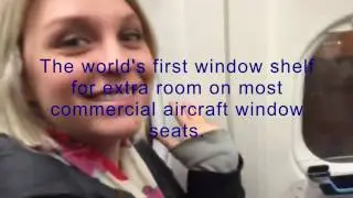 spAIRtray Hassle Free Airline Tray for Window Seats