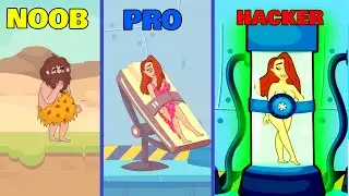 NOOB vs PRO vs HACKER in Comics Bob