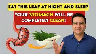 4 Magical Leaves to Clean Your Stomach Overnight | Natural Gut Detox for Constipation, Gas & Acidity