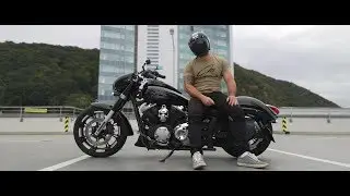 YAMAHA xvs 950 midnight star- video (Moniš Design)