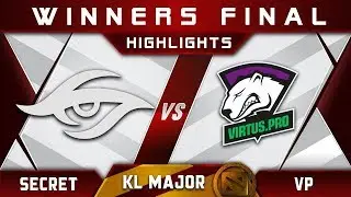SECRET VS VIRTUS.PRO GRAND FINAL Kuala Lumpur Major Highlights Dota 2