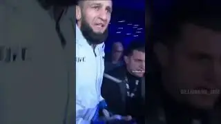 Khamzat Chimaev made everybody run with his walkout