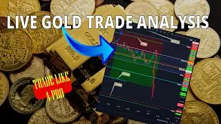 Live Gold Trade Analysis: Volume Footprint, Order Flow, and Price Action