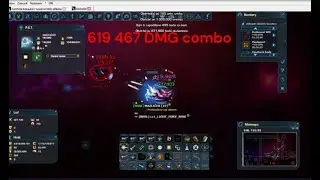DarkOrbit pusat plus full dmg test (31 prometheus) (japanese songs)