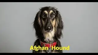 Afghan Hound: The Elegant Beauty with a Royal History