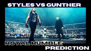 Prediction | AJ Styles vs Gunther at Royal Rumble 2026 + Will AJ Leave WWE?