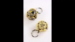 DIY cube key ring from bottle cap