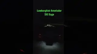 Lamborghini Aventador SVJ Xago BIG flames on stock exhaust 😱 #lamborghini #insta360 #insta360onex2