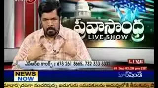 Posani Krishna Murali Live Show with Pravasandhra - TV5