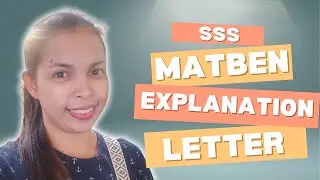 SSS Maternity Benefits Explanation Letter │Ate Mel