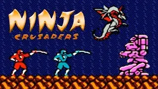 Ninja Crusaders (Ниндзя Крестоносцы) прохождение (NES, Famicom, Dendy)