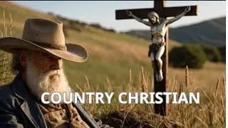 COWBOY CHRISTIAN MUSIC: Relaxing Country Christian Music PLAYLIST  2025 with lyrics
