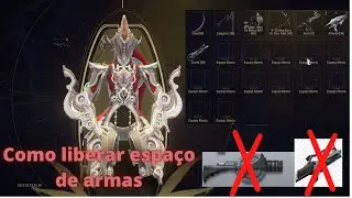 Liberando espaço para armas sem gastar platina!