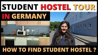 Student Hostel Tour In Germany | How to find Student Hostel in Germany ?