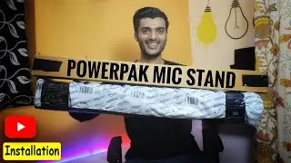 Powerpak Mic Stand Unboxing and Review India | Microphone Stand for YouTube