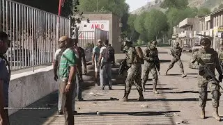 ARMA 3 MEXICO INFANTERIA DE MARINA AYUDA A PUEBLO DURANGUENS | CLAN QUETZACOATL