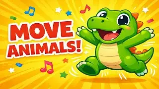 Move Like Animals! 🦖 Kids Action Song