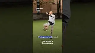 Activists in New York use lifelike Netanyahu head in soccer protest at UN