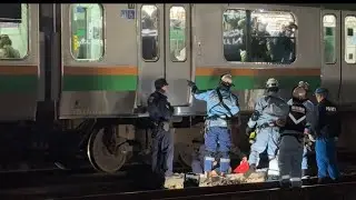  【東海道線人身事故】辻堂駅で飛び込み発生直後の現場の緊迫した一部始終
