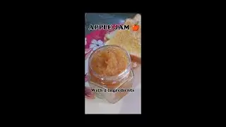 APPLE JAM RECIPE/SIMPLE/apple jam with only 2 ingredients #apple #jam  #applerecipe #jamrecipe